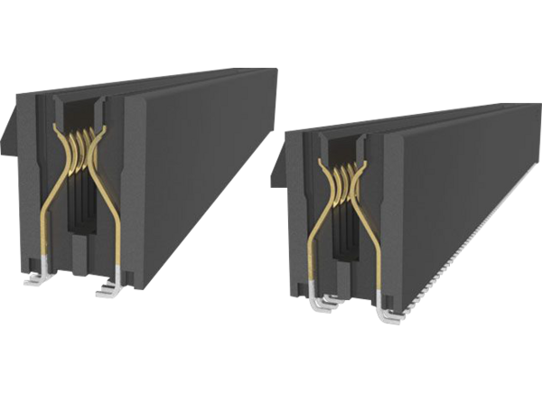 Amphenol FCI PCI Express Gen 5 Flip CEM card edge connectors